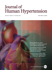Journal of Human Hypertention